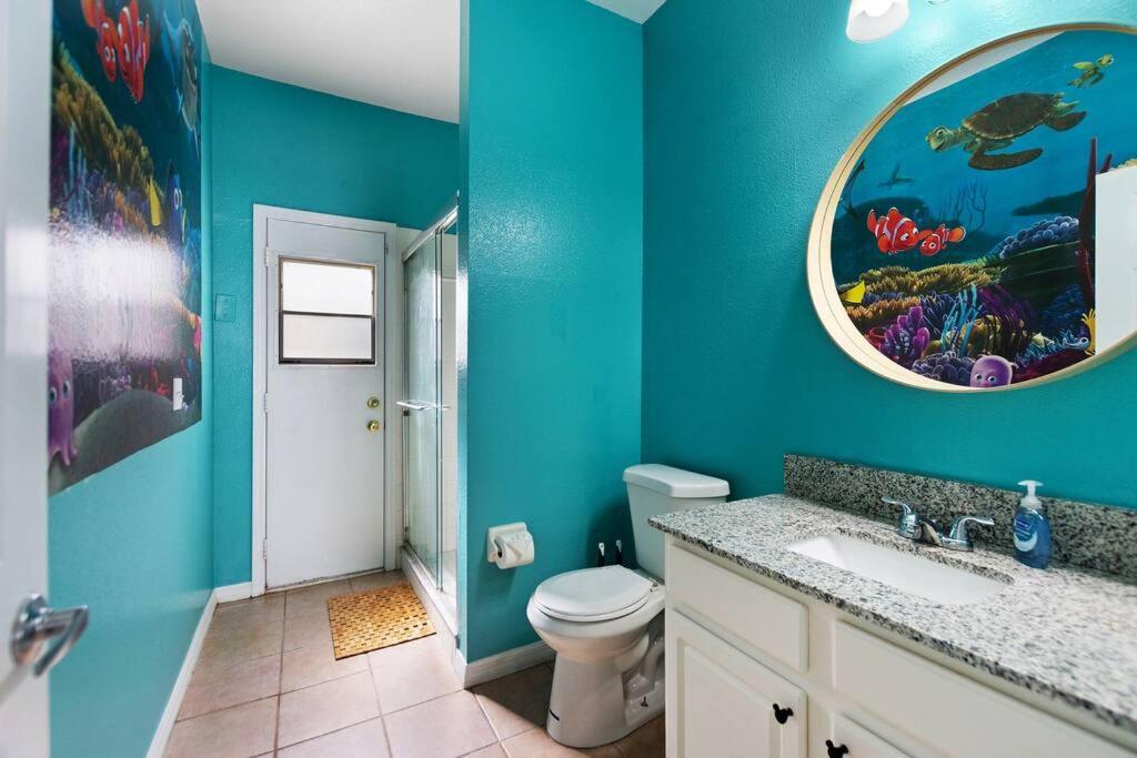 Spacious Disney Themed 5Bed Villa! Private Heated Enclosed Pool/Spa/Bbq! Davenport Eksteriør billede